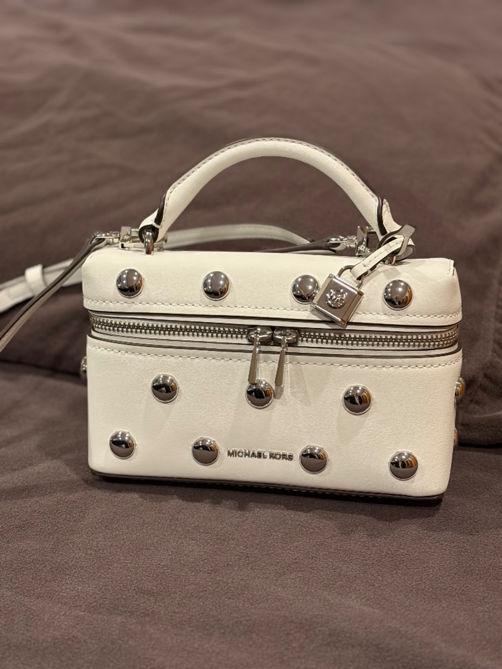 NWT Michael Kors Jana Leather XS Crossbody